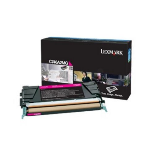 Lexmark Magenta Toner Cartridge for C746/C748 Printers (Yield: 7000 Pages)
