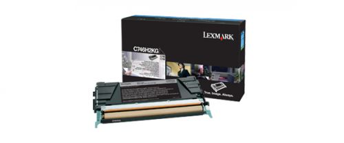 Lexmark (High Yield: 12,000 Pages) Black Toner Cartridge for C746/C748 Printers