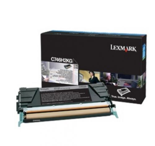 Lexmark (High Yield: 12,000 Pages) Black Toner Cartridge for C746/C748 Printers