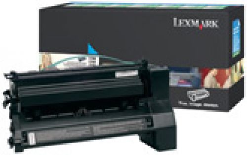 Lexmark C782/C780 Cyan Return Program Print Cartridge