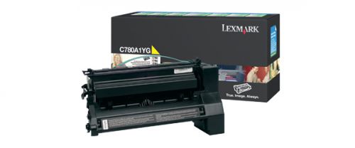 Lexmark C780/C782 Yellow Return Program Print Cartridge