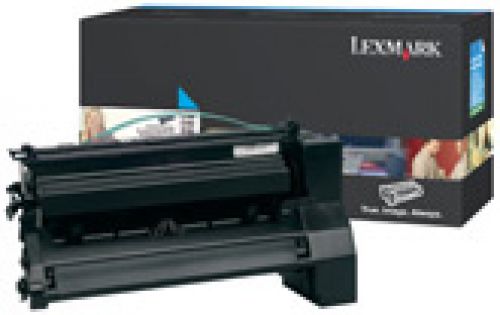 Lexmark C780, C782 Cyan Print Cartridge (Yield 6,000 Pages)