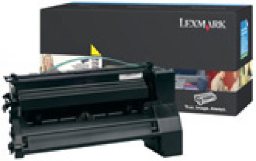 Lexmark Yellow Print Cartridge (Yield 6,000 Pages) for C780, C782 Colour Laser Printers
