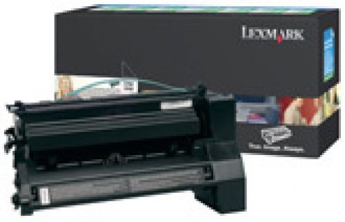 Lexmark C782/X782 Black Extra High Yield Return Program Print Cartridge (Yield 15,000 Pages)