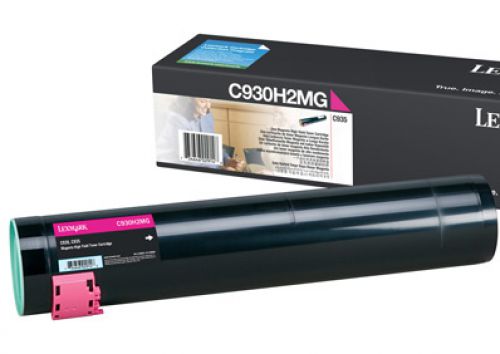 Lexmark (High Yield: 24,000 Pages) Magenta Toner Cartridge for C935 Colour Laser Printers