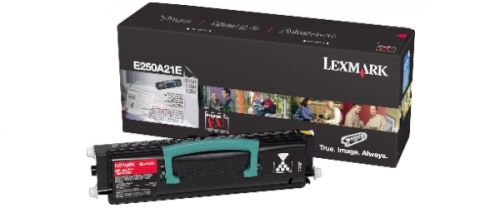 Lexmark (Yield: 3,500 Pages) Black Toner Cartridge for E250, E35X Mono Laser Printers