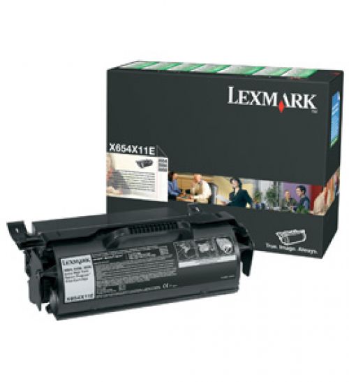 LEXX654X11E | Genuine Lexmark Supplies perform Best Together with our printers, giving you the advantage of consistent, reliable printing and professional quality results. Choose Genuine Lexmark Supplies for outstanding value, selection and environmental sustainability. 