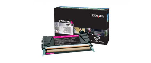 Lexmark Return Program (Yield: 7000 Pages) Magenta Toner Cartridge for X746/X748 Printers