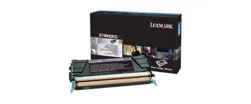 Lexmark (High Yield: 12,000 Pages) Black Toner Cartridge for X746/ X748 printers