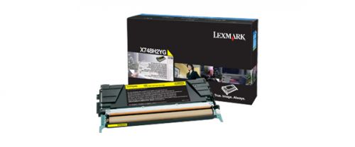 Lexmark (High Yield: 10,000 Pages) Yellow Toner Cartridge for X748 Printers
