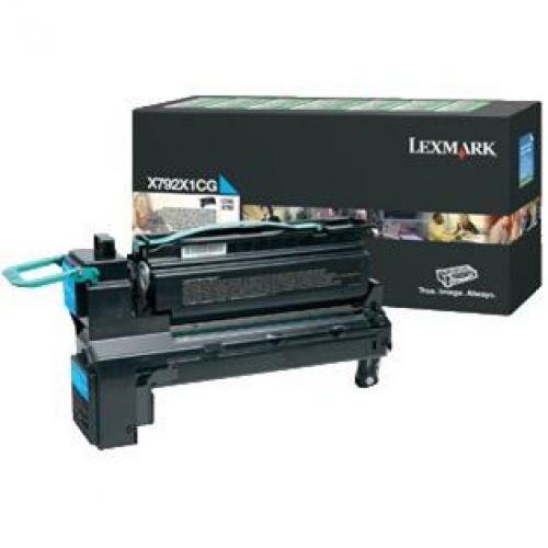 Lexmark (Yield 20000 Pages) Extra High Yield Return Programme Print Cartridge (Cyan) For X792