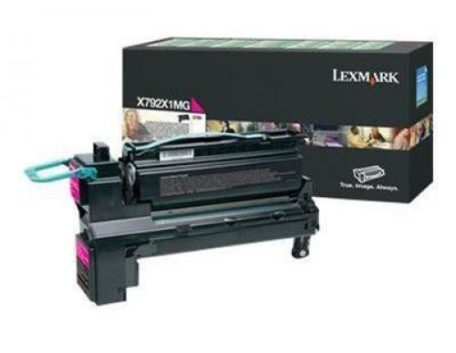 Lexmark (Yield 20000 Pages) Extra High Yield Return Programme Print Cartridge (Magenta) For X792