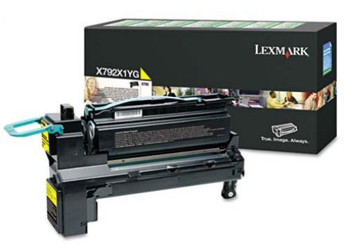 Lexmark (Yield 20000 Pages) Extra High Yield Return Programme Print Cartridge (Yellow) For X792