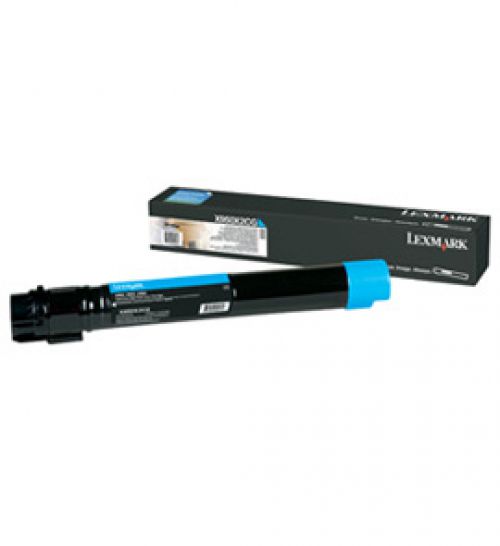 Lexmark (Extra High Yield: 22,000 Pages) Cyan Toner Cartridge for X950de/X952de/X954de Multifunction Color Laser Printers
