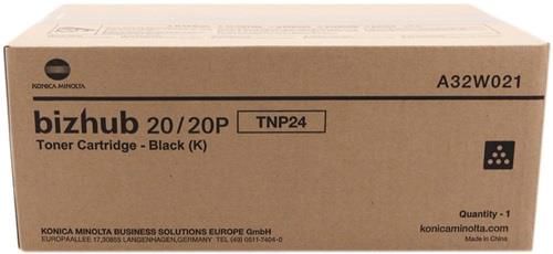 Konica Minolta TNP-24 Black Toner (Yield 8,000 Pages) for Bizhub 20/20P Mono Printer