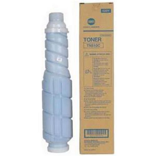 Konica Minolta TN510C Cyan Toner Cartridge (Yield 23,000 Pages) for Bizhub C500