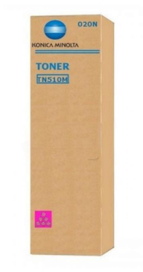 Konica Minolta TN510M Magenta Toner Cartridge (Yield 23,000 Pages) for Bizhub C500
