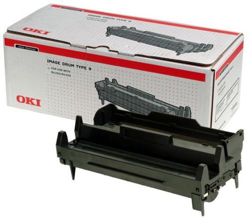 OKI Type 9 Image Drum (Black) for B4100/B4200/B4250/B4300/B4350 Desktop Mono Printers (Yield 25,000 Pages)