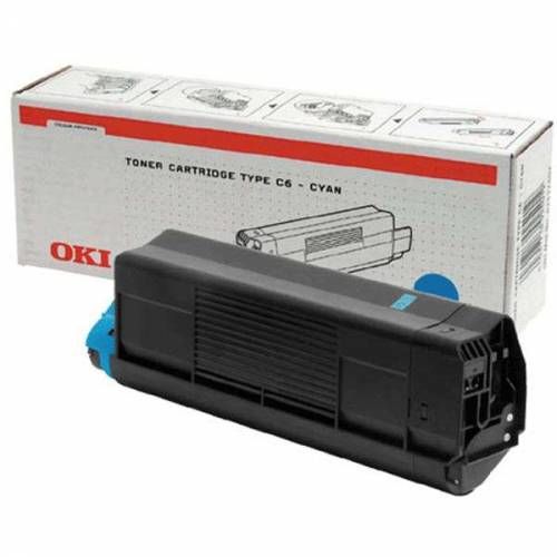 OKI Cyan Toner Cartridge for C3200 Desktop Colour Printers (Yield 1,500 Pages)