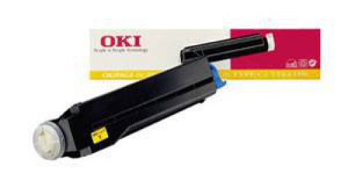 OKI Type C1 Yellow Toner Cartridge (Yield 3,000 Pages) for OkiPage 8c Colour Printers