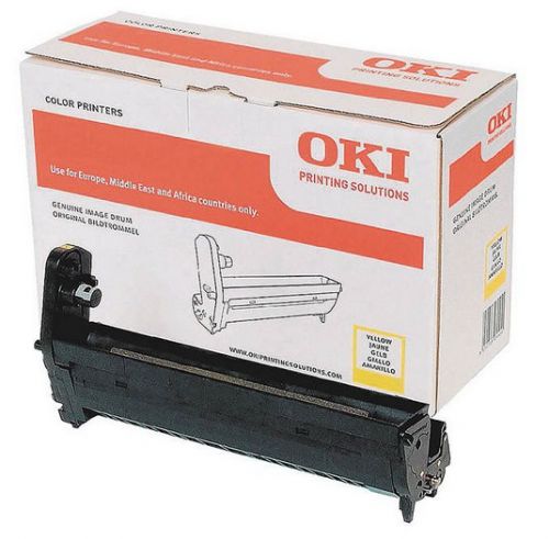 OKI 43870005 (Yield: 20,000 Pages) Yellow Imaging Drum