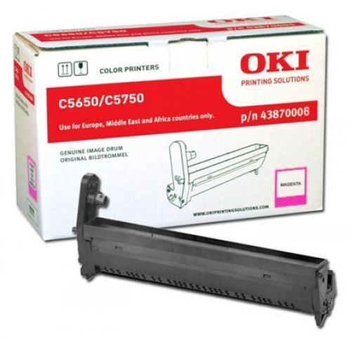 OKI 43870006 (Yield: 20,000 Pages) Magenta Imaging Drum