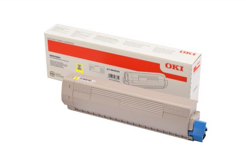 OKI 46443101 (Yield: 10,000 Pages) High Yield Yellow Toner Cartridge