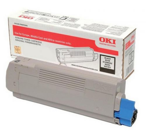 OKI 46471104 (Yield: 7,000 Pages) Black Toner Cartridge
