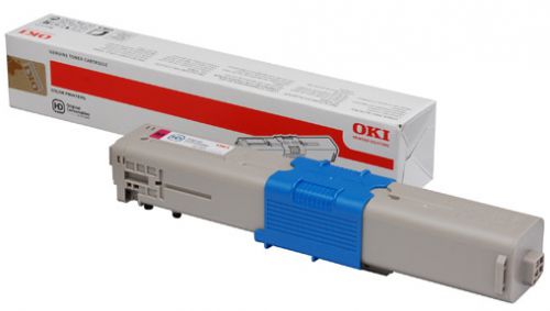 OKI 46490402 (Yield: 1,500 Pages) Magenta Toner Cartridge