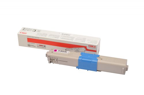 OKI 46508714 (Yield: 1,500 Pages) Magenta Toner Cartridge