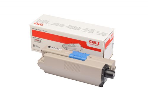 OKI 46508716 (Yield: 1,500 Pages) Black Toner Cartridge