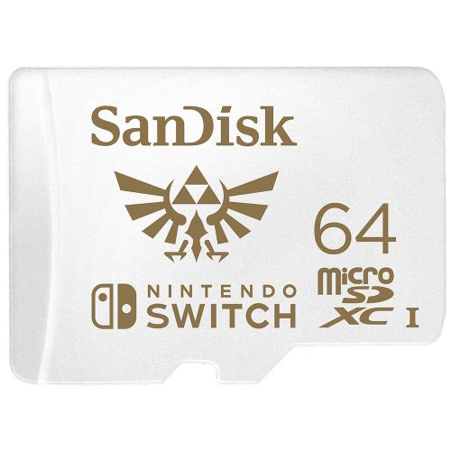 Sandisk Nintendo Switch MSD Card 64GB 100MBS SDSQXAT-064G-GNC