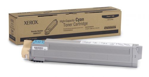 Xerox (Cyan) High Capacity Toner Cartridge (Yield 18,000 Pages) for Phaser 7400