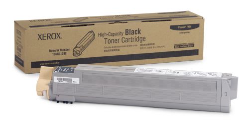 Xerox (Black) High Capacity Toner Cartridge (Yield 15,000 Pages) for Phaser 7400