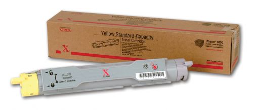 Xerox (Yellow) Toner Cartridge (Yield 4,000 Pages) for Phaser 6250