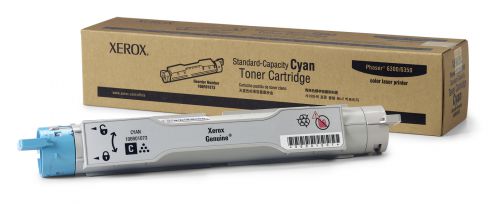 Xerox (Cyan) Toner Cartridge (Yield 4,000 Pages) for Phaser 6300/6350