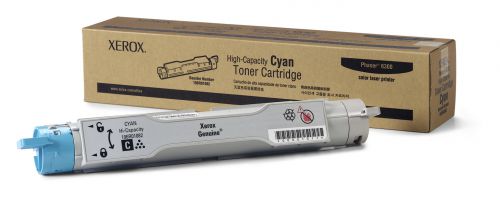 Xerox (Cyan) High Capacity Toner Cartridge (Yield 7,000 Pages) for Phaser 6300