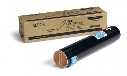 Xerox (Cyan) Toner Cartridge (Yield 25,000 Pages) for Phaser 7760