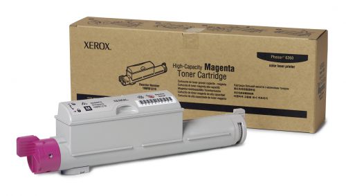 Xerox (Magenta) Toner Cartridge (Yield 12,000 Pages) for Phaser 6360