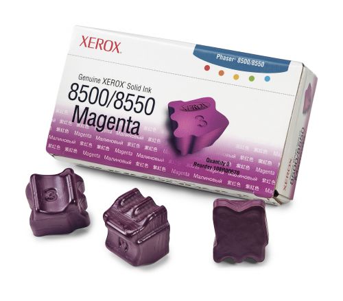 Xerox ColorStix Magenta (Yield 3,000 Pages) Solid Ink Sticks Pack of 3