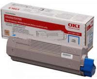 Oki C5650 Cyan Toner Cartridge Code 43872307