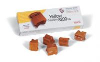 Xerox ColorStix Yellow (Yield 7,000 Pages) Solid Ink Sticks (Pack of 5) for Xerox Phaser 8200 Series