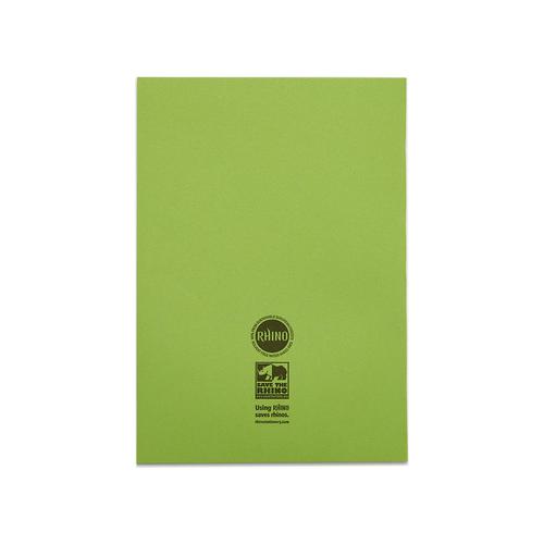 Exercise Books 32 Pages 10mm Squares Light Green DU014151-01