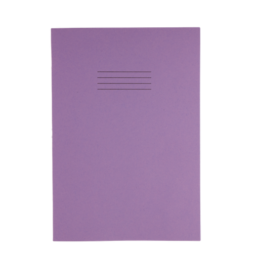 RHINO A4 Learn To Write Book 40 Page, Purple, Narrow-Ruled LTW4B:15R