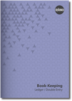 RHINO A4 Book-keeping Book 32 Page, Ledger Ruling