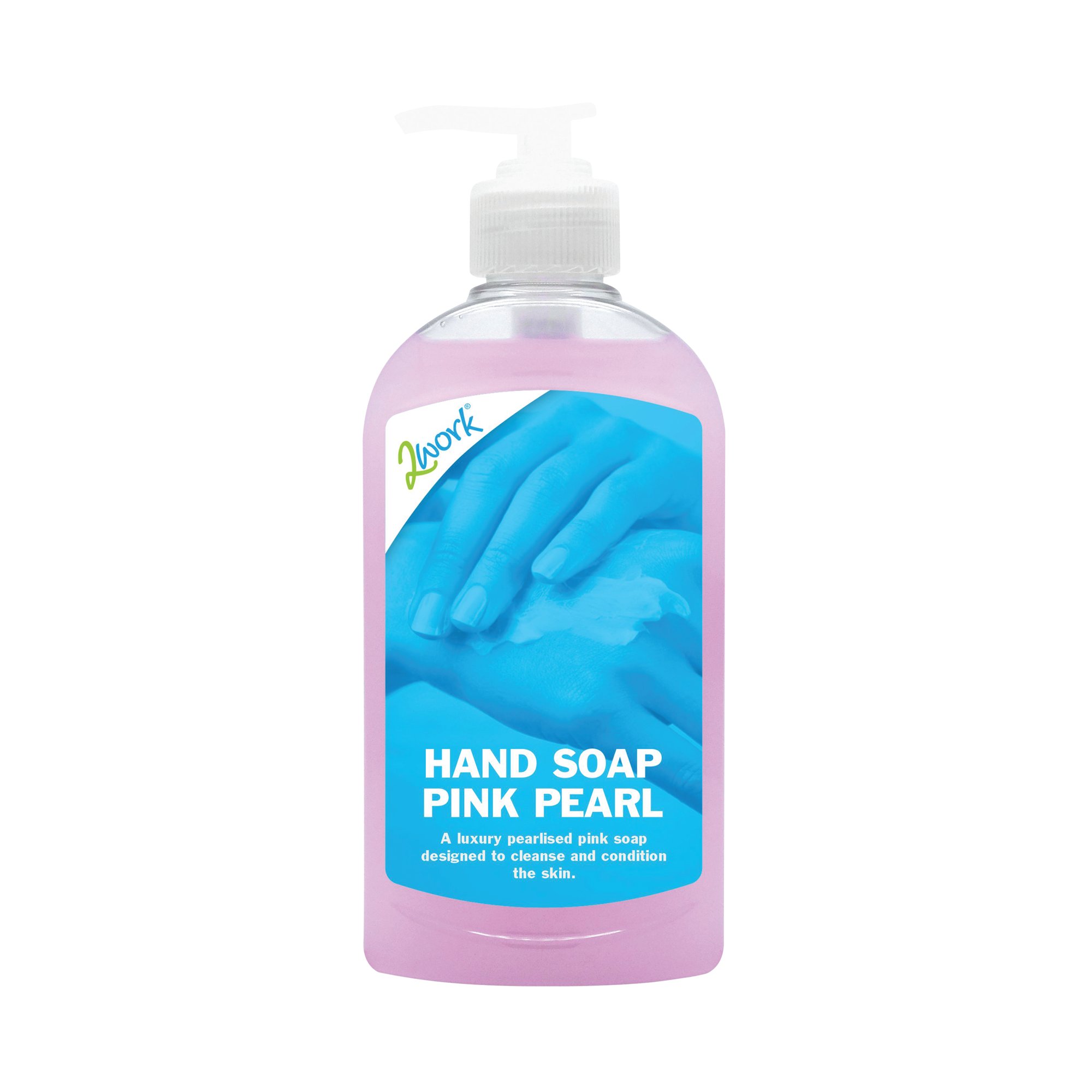 2Work Hand Soap 300ml Pink Pearl (6 Pack) 2W07294