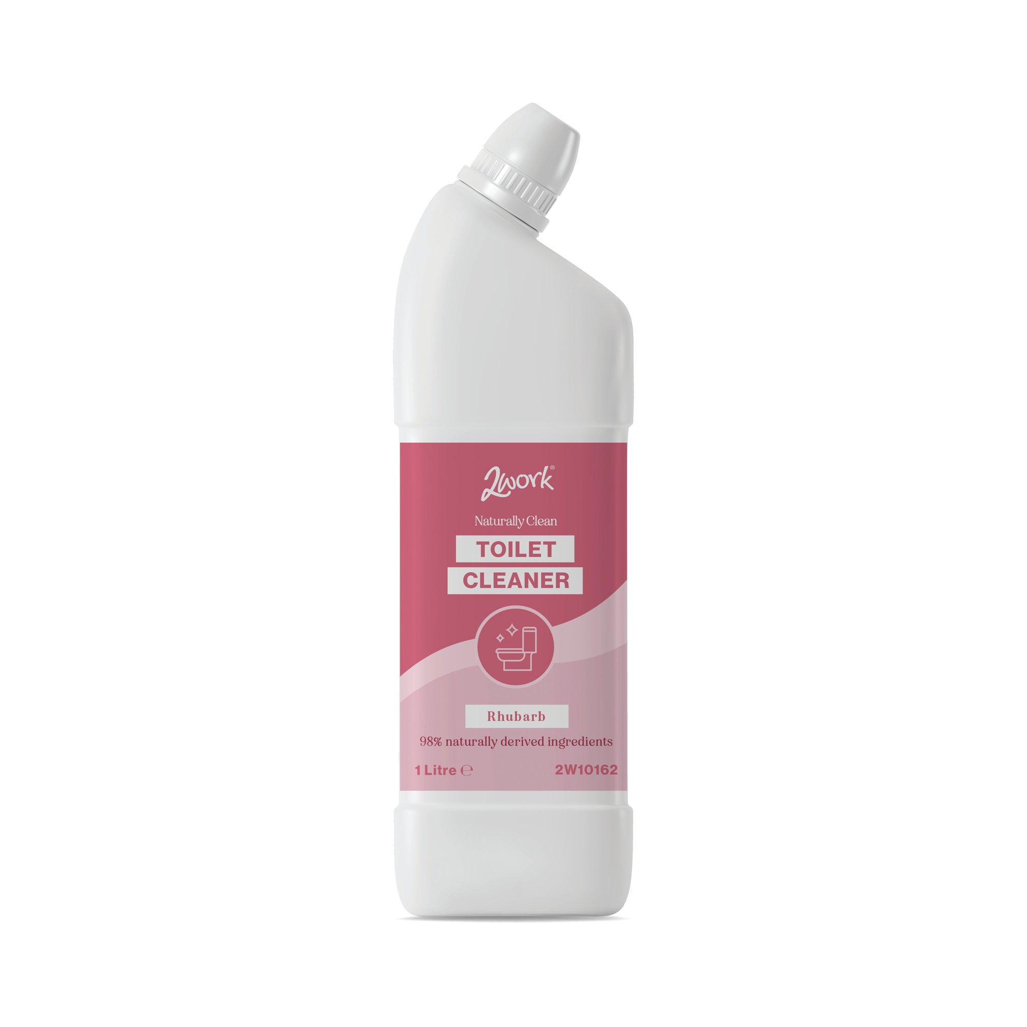 2Work Naturally Clean Toilet Cleaner 1 Litre Pack of 6 2W10162