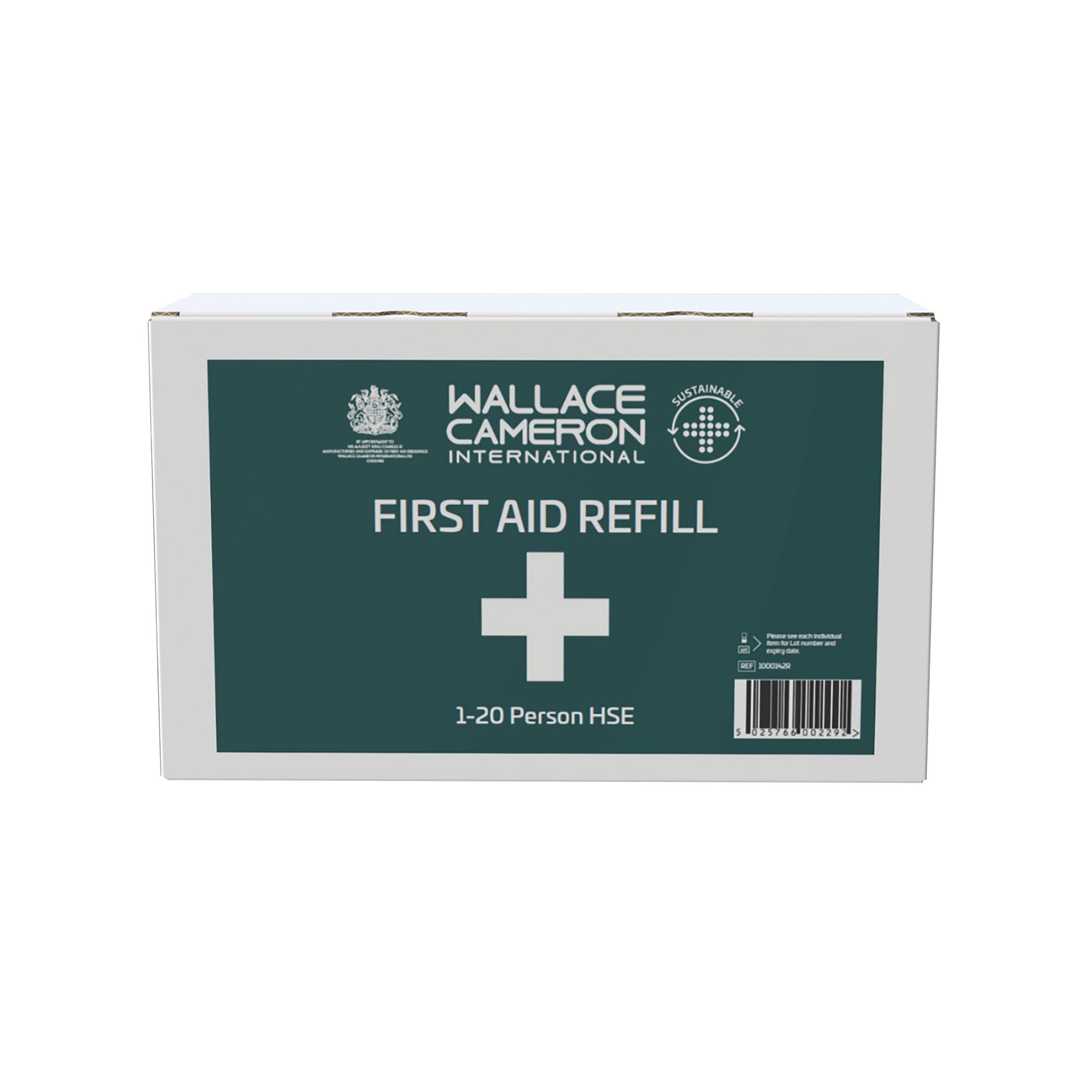 2Work Eco-Friendly 20 Person HSE First Aid Kit Refill 2W10245