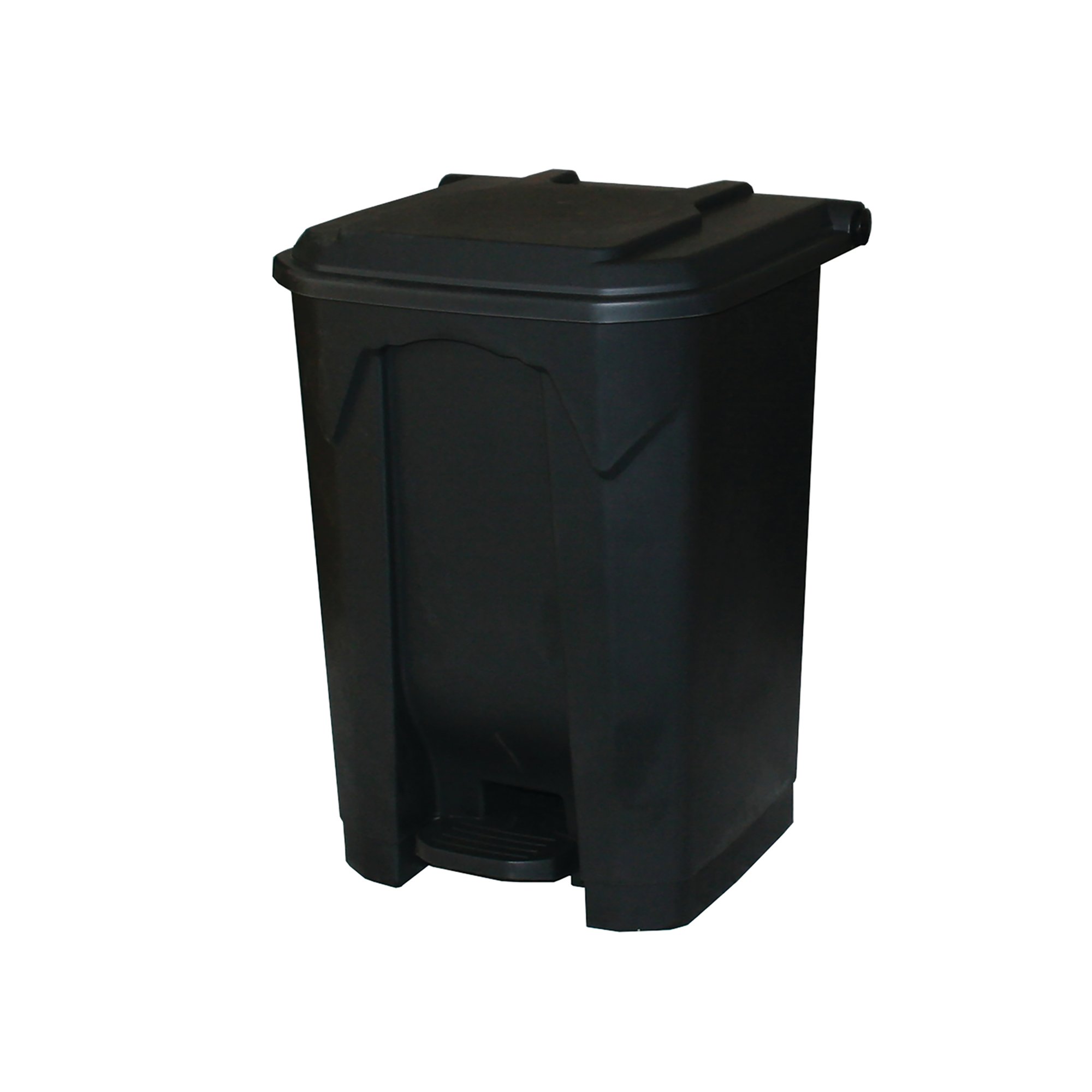 2Work Pedal Bin 50 Litre Grey 2W10782