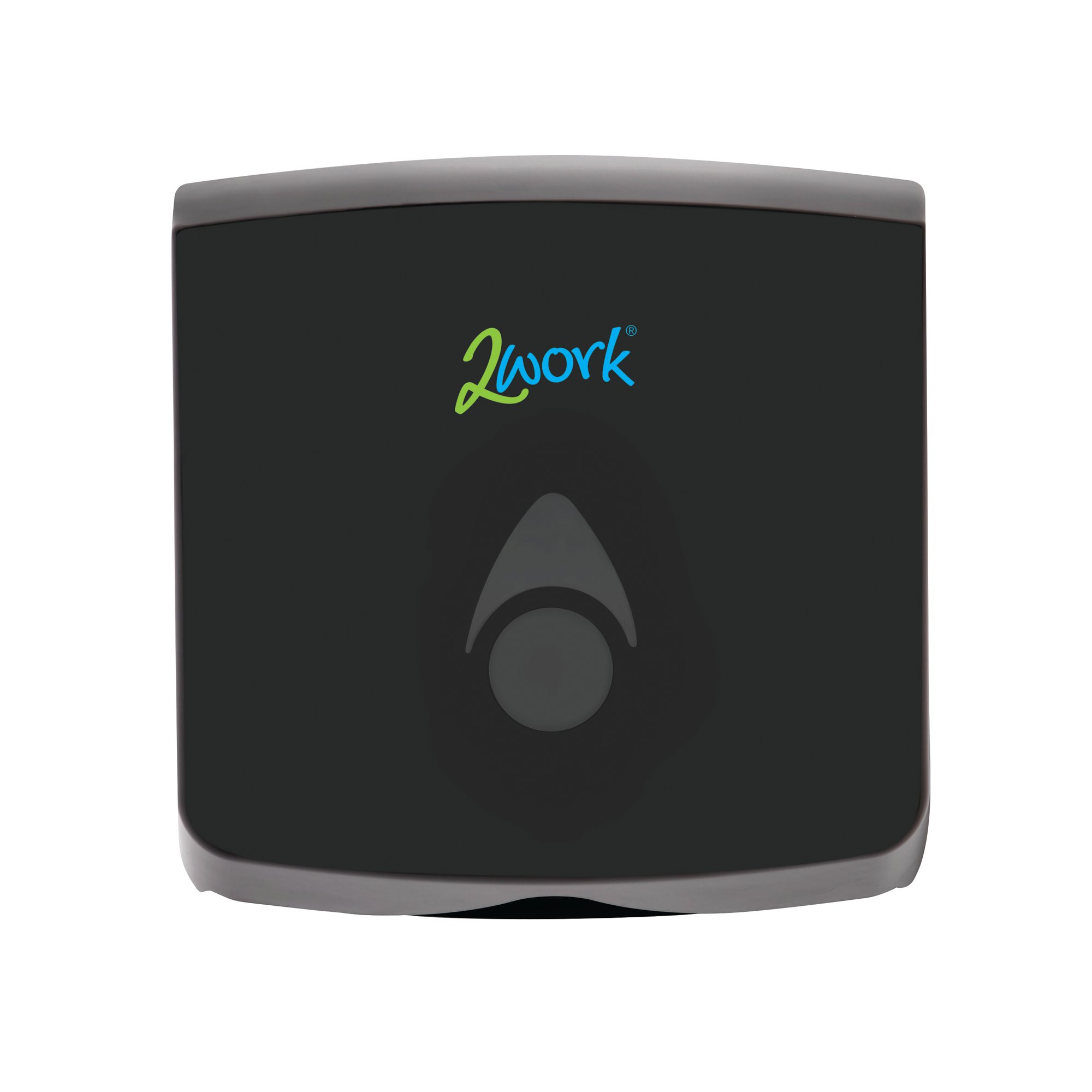 2Work Recycled Hand Towel Dispenser Black 2W11360